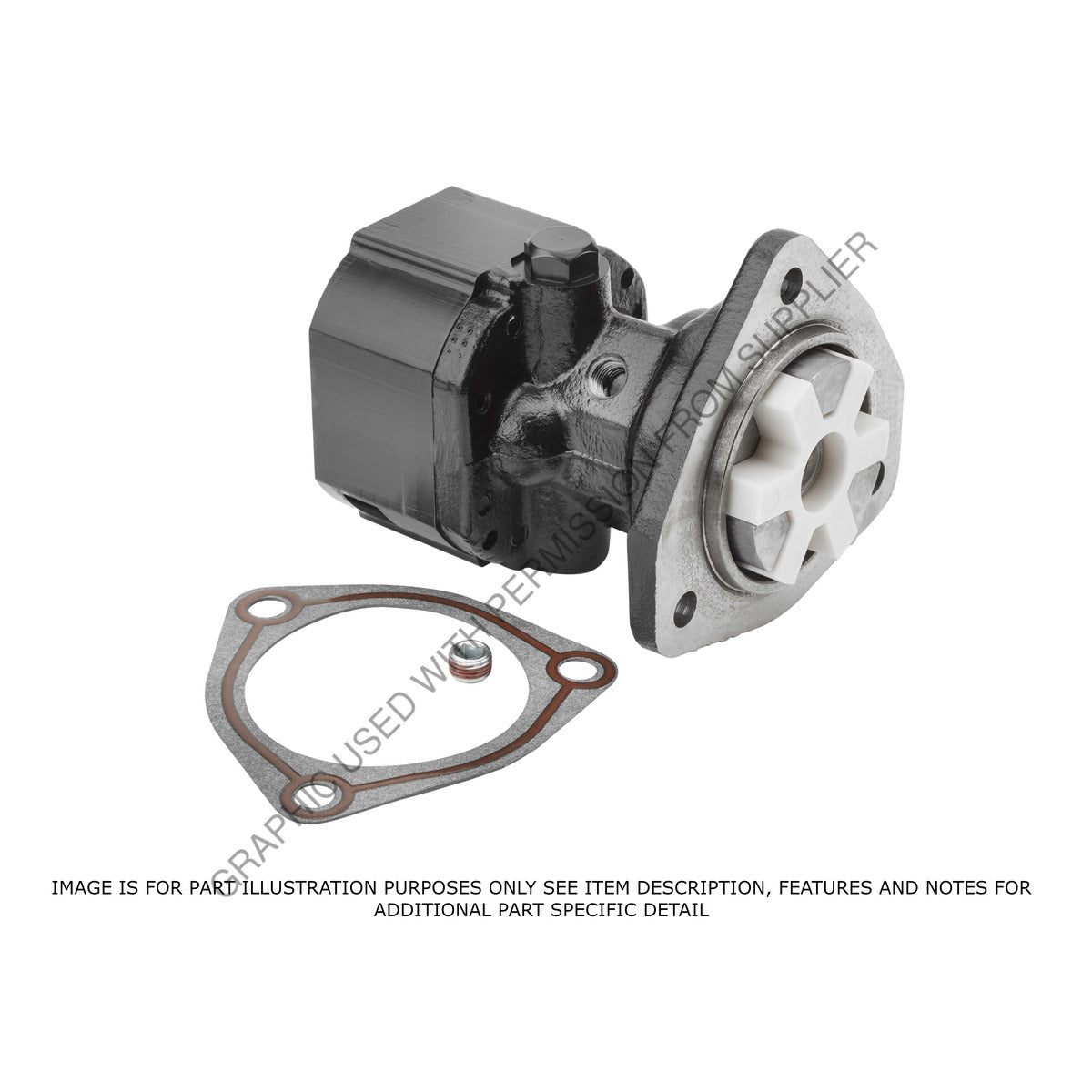OEM DETROIT SERIES 60 FUEL PUMP UPDATED DDEC 4+ PLASTIC DRIVE STYLE