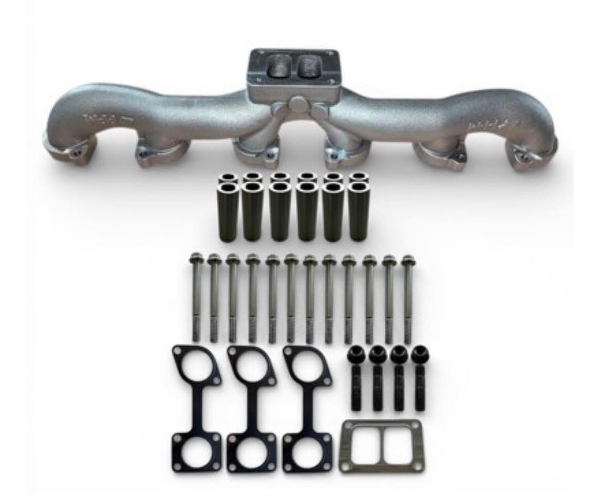 Ceramic Finish Power Play Manifold Pre EGR Series 60 High Mount