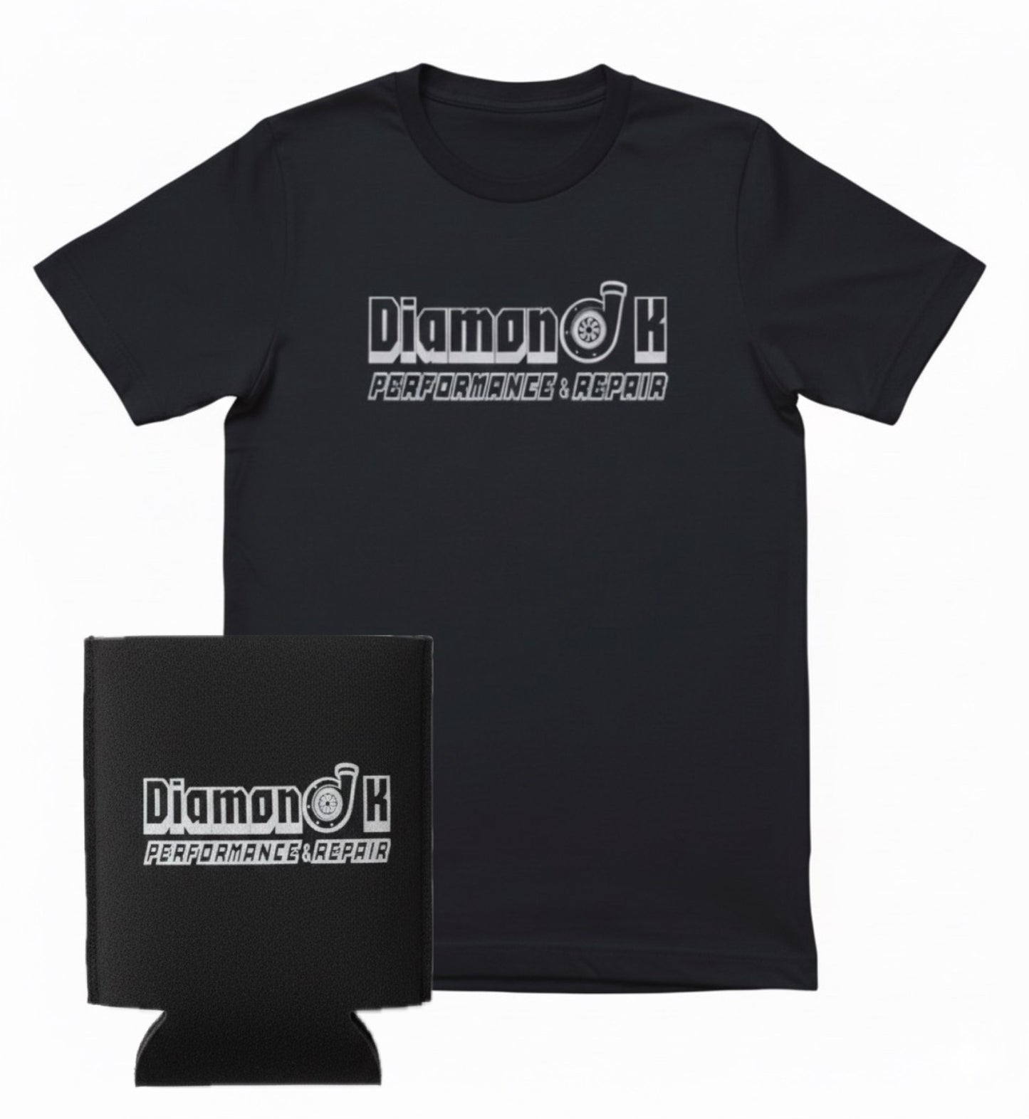 Shop Tech Tee & Koozie