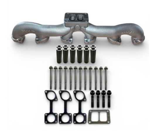 Ceramic Finish Power Play Manifold Pre EGR Series 60 High Mount