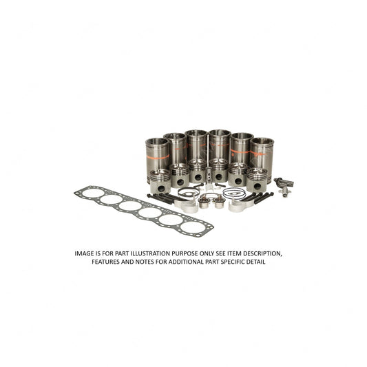 OEM DETROIT SERIES 60 12.7 DDEC 4 FULL FLOATING PISTON OVERHAUL KIT R23532577